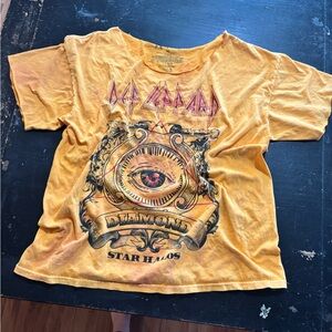 Yellow Graphic Kids Tee